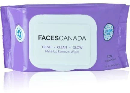 FACES CANADA Fresh Clean Glow Makeup Remover Wipes Makeup Remover