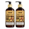 Moroccan Argan Oil Shampoo + Moroccan Argan Oil Conditioner - 600 ml Nourish | Strengthen | Revitalize
