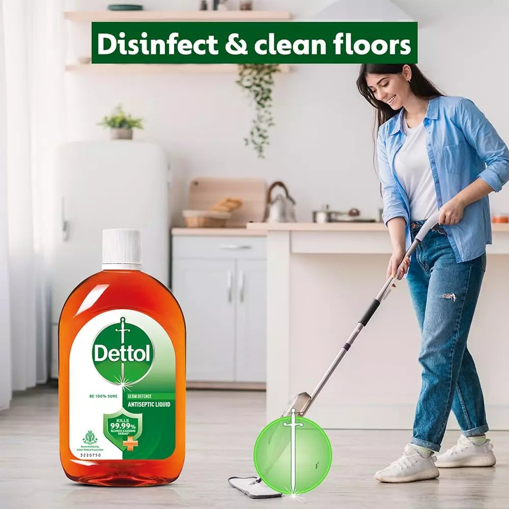 Dettol Antiseptic Liquid 550 ml for First Aid, Surface Disinfection and Personal Hygiene