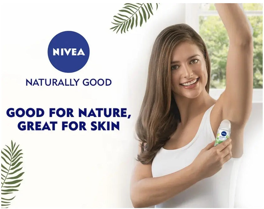 NIVEA Naturally Good Deodorant Roll On, Bio Aloe Vera, 50 ml Deodorant Roll-on - For Women  (50 ml)