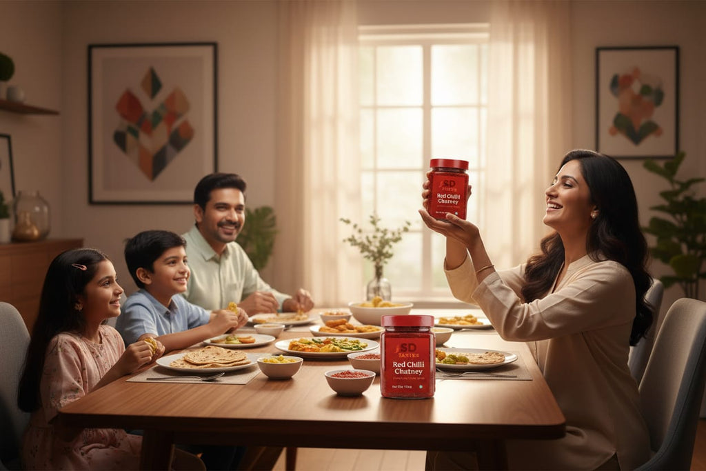 Red Chilli Chutney ! Brand- SD Tastes 200gm