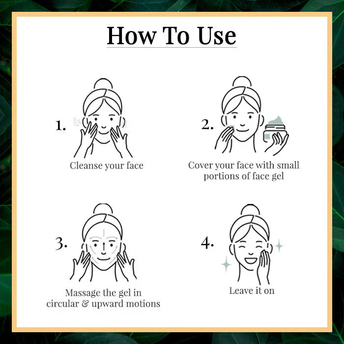 Aloe Vera Gel (100 g) l Good Vibes Brand!