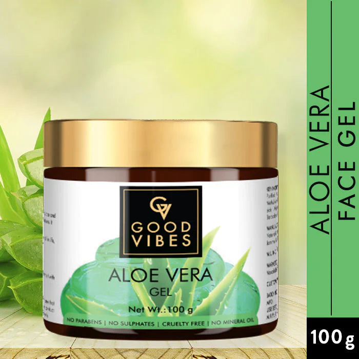 Aloe Vera Gel (100 g) l Good Vibes Brand!