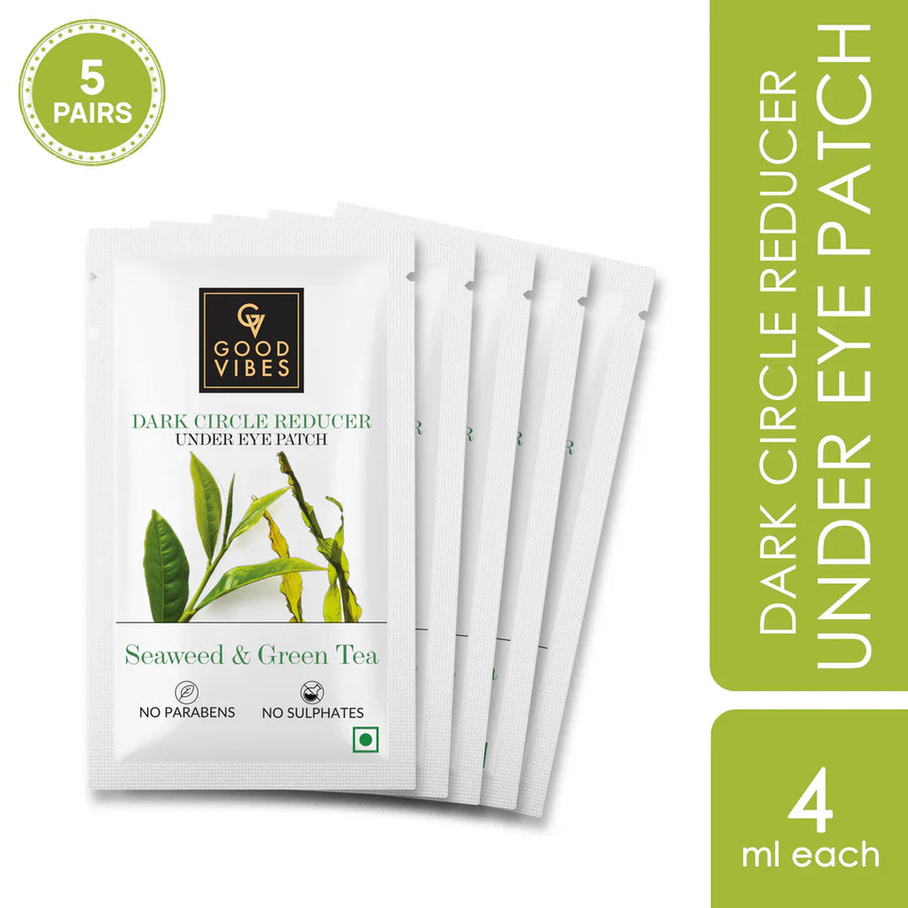 Good Vibes ! Seaweed & Green Tea Dark Circle Reducer Under Eye Patch