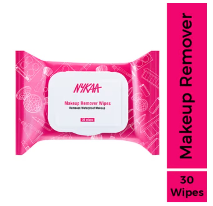 Nykaa Makeup Remover Wipes (30pcs) Ultra-Soft,Gentle Wipes (20cmx15cm)For Instant Cleanse & Refresh