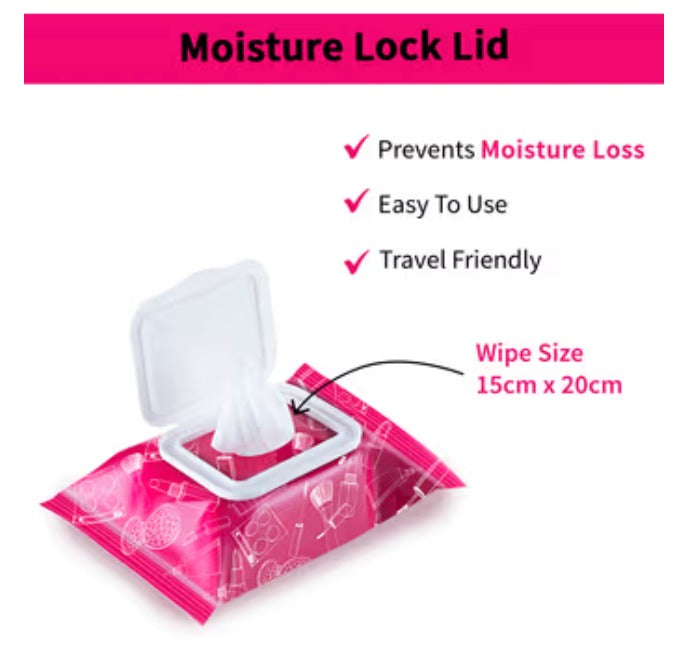 Nykaa Makeup Remover Wipes (30pcs) Ultra-Soft,Gentle Wipes (20cmx15cm)For Instant Cleanse & Refresh