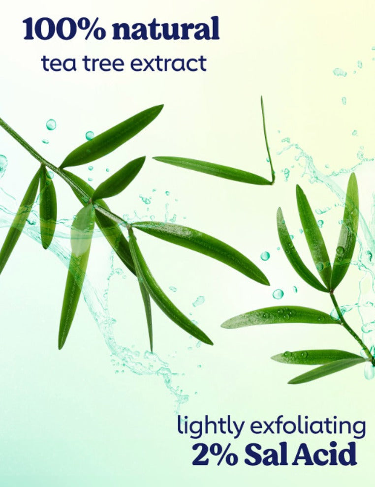 St. Ives Clear Face Wash with Tea Tree & 2% Salicylic Acid for Acne Prone Skin - 190g