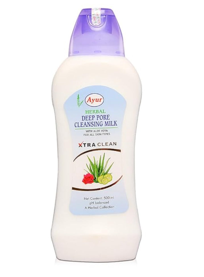 Ayur Herbal Deep Pore Cleansing Milk 100ml 3.3oz