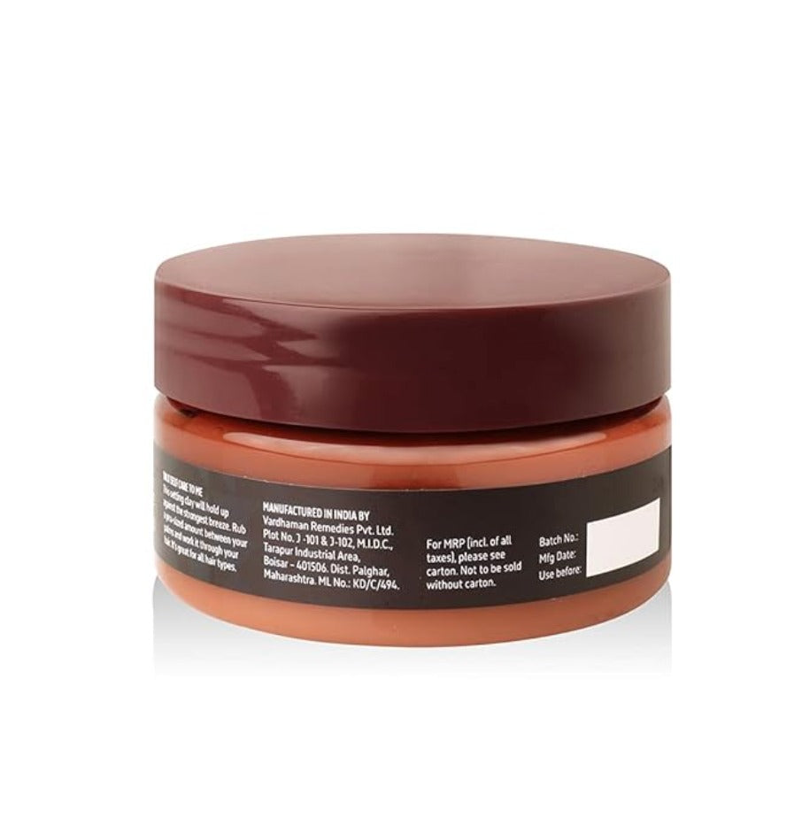 Phy Hair Setting Clay | For a Strong Hold & Matte Finish | No Synthetic Polymers | Safe to use, no damage to the hair | 100% Vegan, No Parabens | Suitable for all hair types, 100 gm