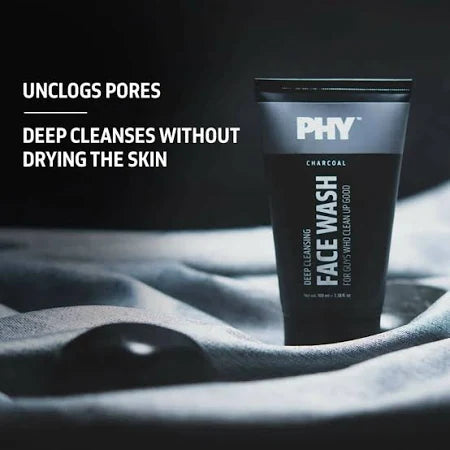 Phy 2- In- 1 Charcoal Face Mask + Scrub - 100 Gm